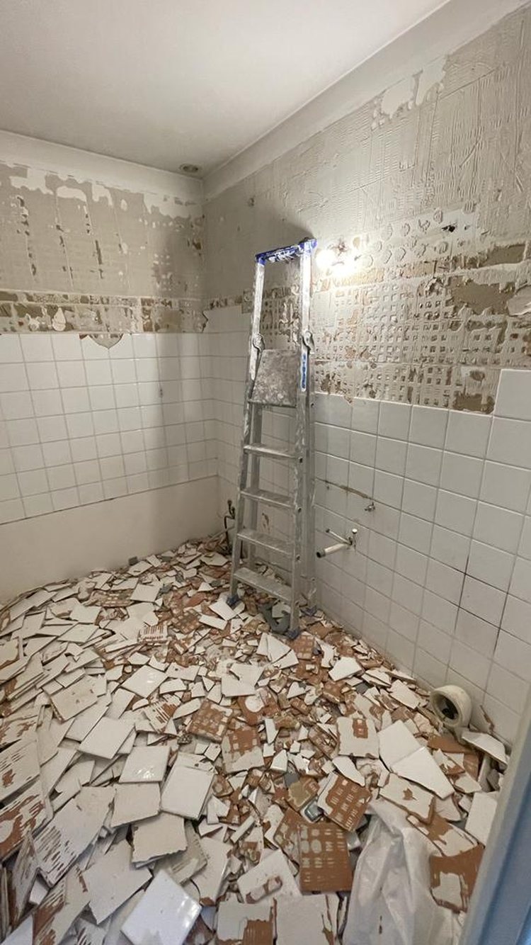 Salle de bain réalisée par Entreprise AÏNA à Gagny 93