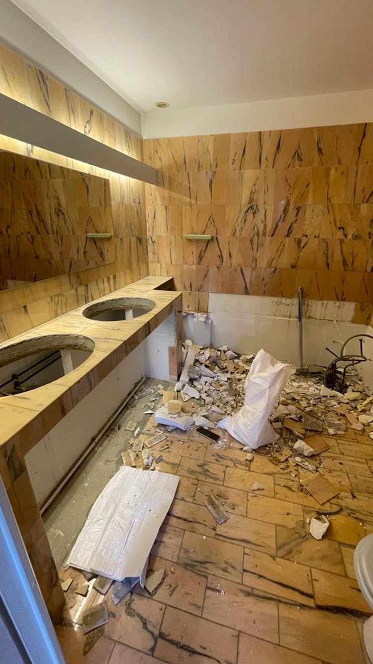 Salle de bain réalisée par Entreprise AÏNA à Gagny 93