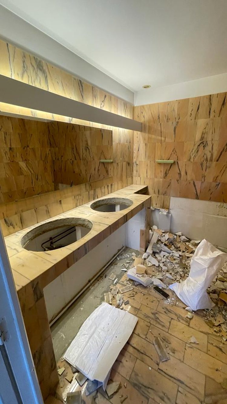 Salle de bain réalisée par Entreprise AÏNA à Gagny 93
