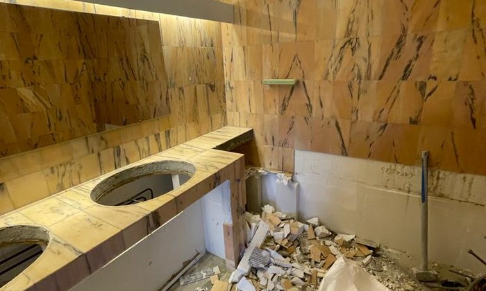 Aménagement de salle de bain en rénovation à Gagny